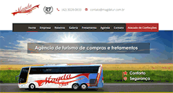 Desktop Screenshot of magdatur.com.br